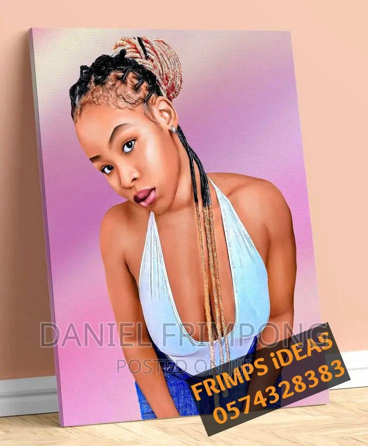 Digital Paintings and Frames