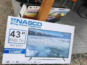 Nasco Digital Black 43 Inches Glossy LED Full HD Tv