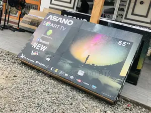 UHD LED Glossy Asano 65 Inches Electric Smart Black Tv