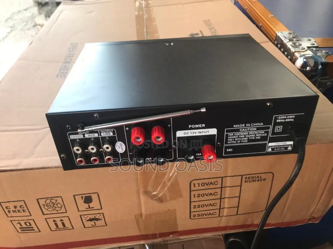 Car Horn Speakers With Power Amplifier and Cord Microphone