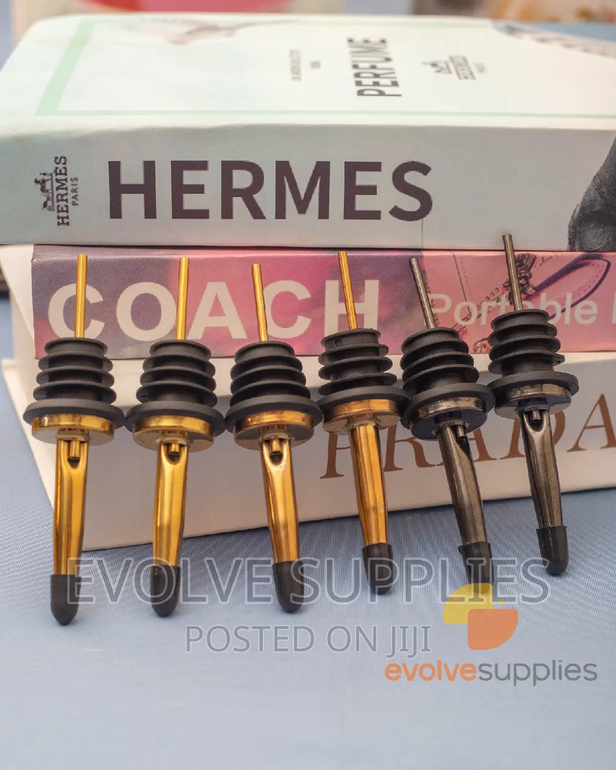 Coloured Liquor Pourers