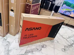 Asano Smart FHD 43” LED Tv Glossy Black Screen