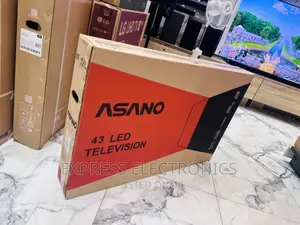 Asano Smart FHD 43” LED Tv Glossy Black Screen