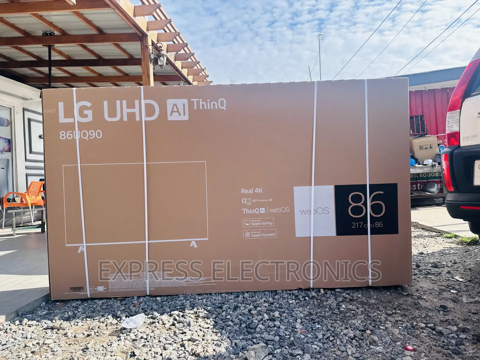 Sharper Image UHD Smart LG 86”UQ90