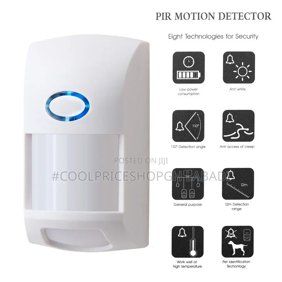 Smart Life Tuya WIFI Wireless PIR Motion Sensor Detector