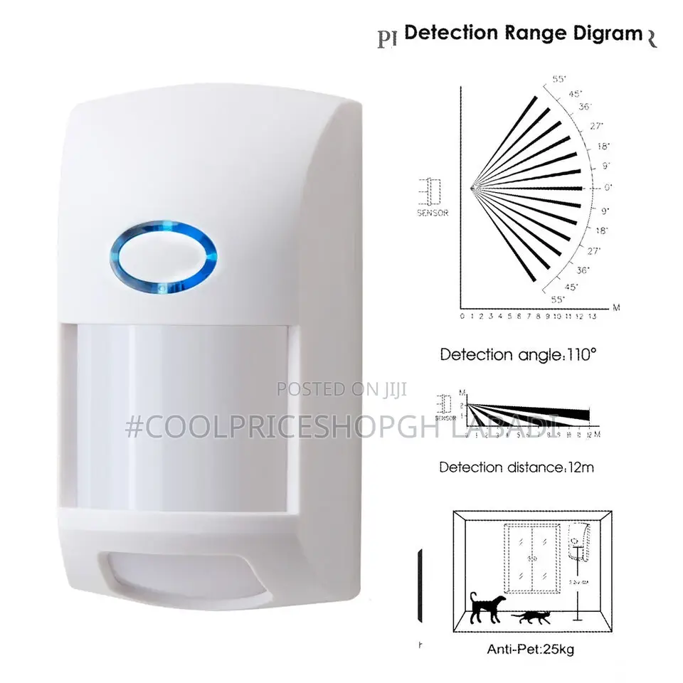 Smart Life Tuya WIFI Wireless PIR Motion Sensor Detector