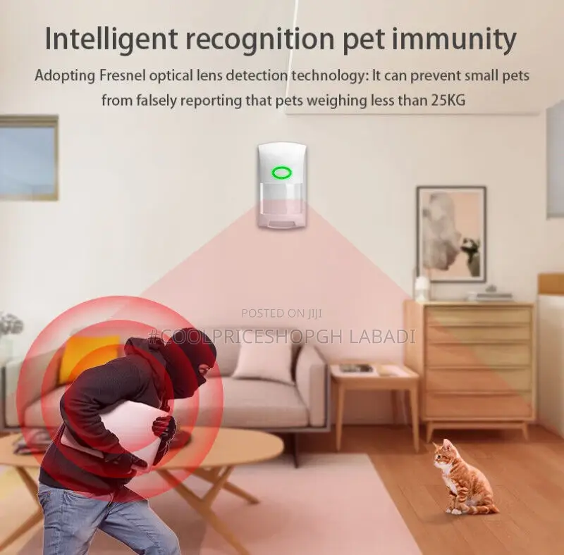 Smart Life Tuya WIFI Wireless PIR Motion Sensor Detector
