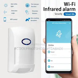 Smart Life Tuya WIFI Wireless PIR Motion Sensor Detector