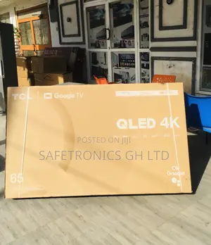 65 Inches Glossy Qled Electric Black TCL C635 Smart Tv