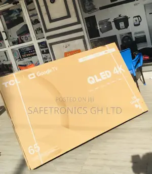  C635 TCL 65 Inches Qled Glossy Electric Black Smart Tv