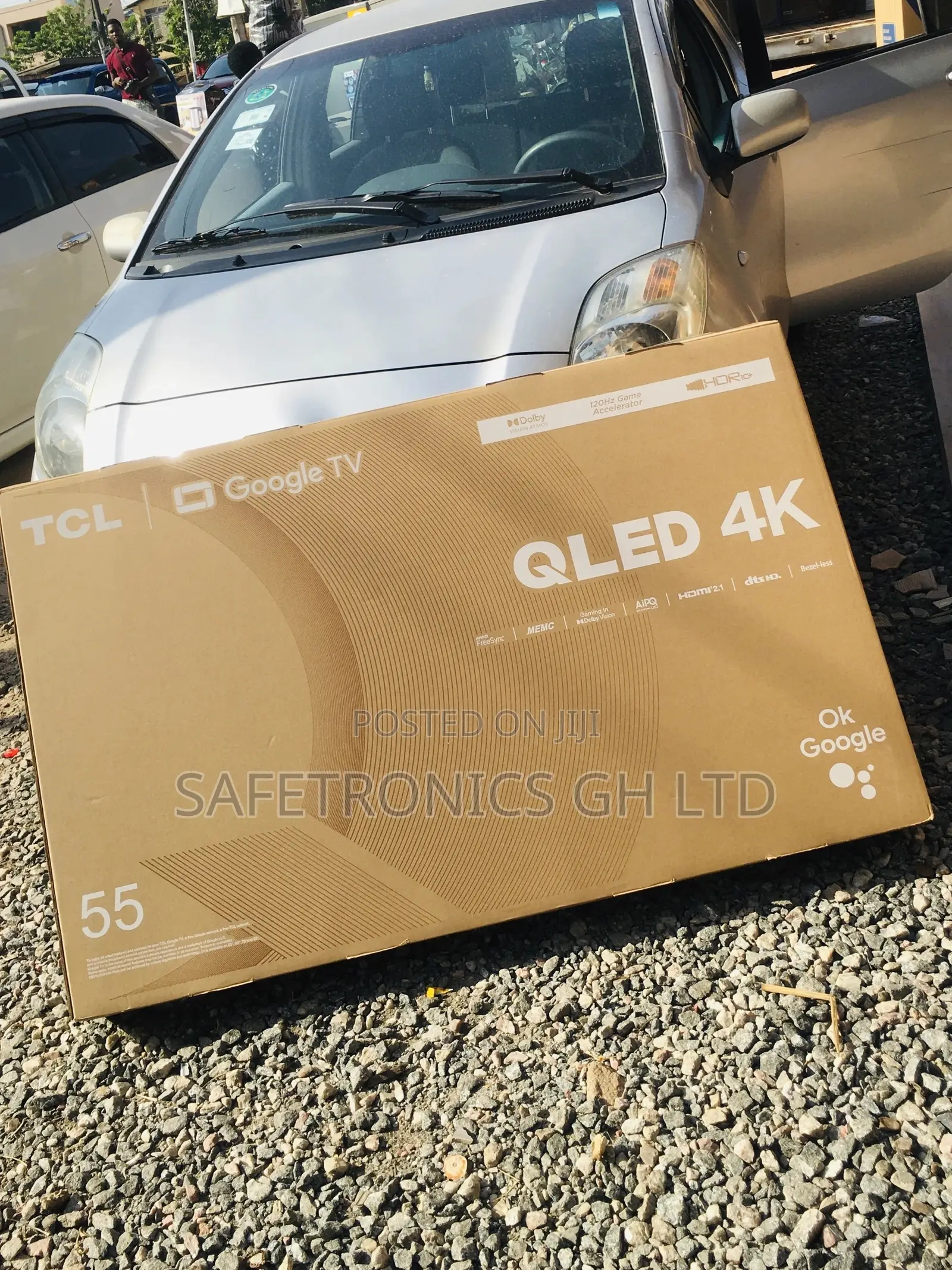 Smart Black Electric C645 Glossy TCL Qled 55 Inches Tv