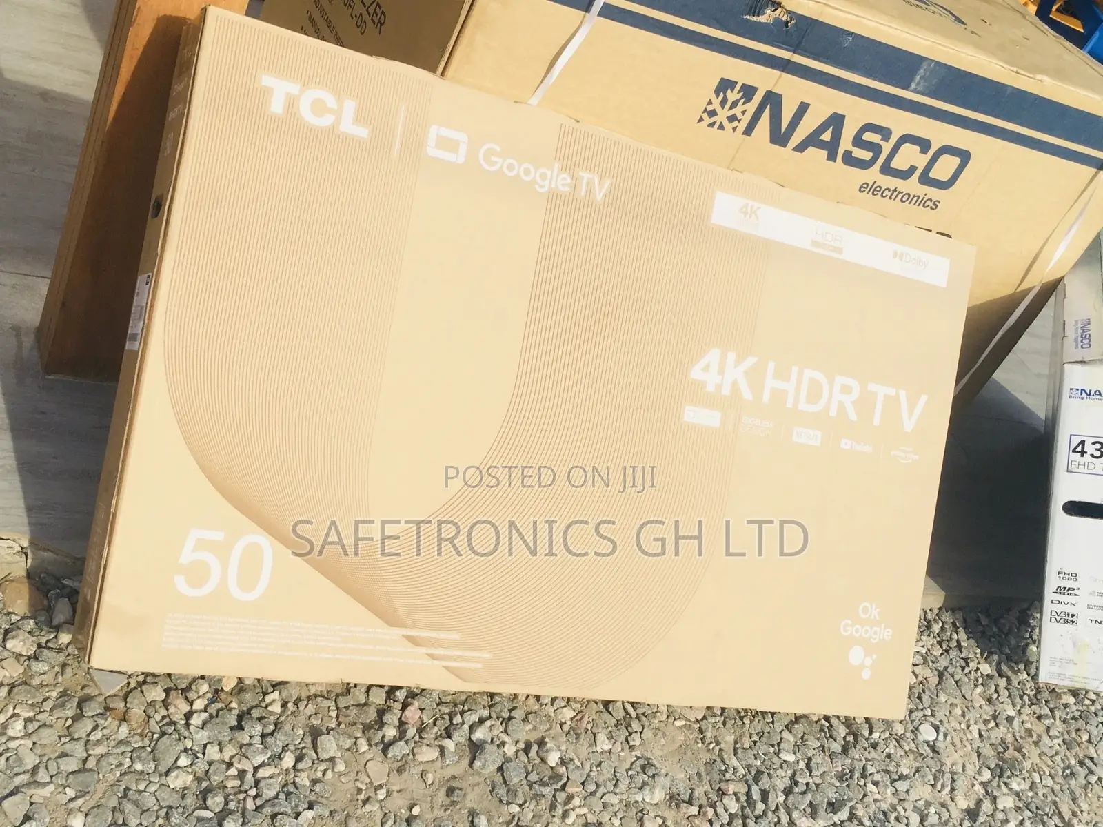 50 Inches Glossy LED Smart Black Electric P635 TCL Tv