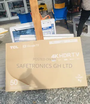 TCL Black Smart Electric Glossy LED 50 Inches P635 Tv