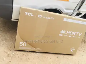 TCL HDR 50 Inches Glossy LED Electric Smart Black P635 Tv