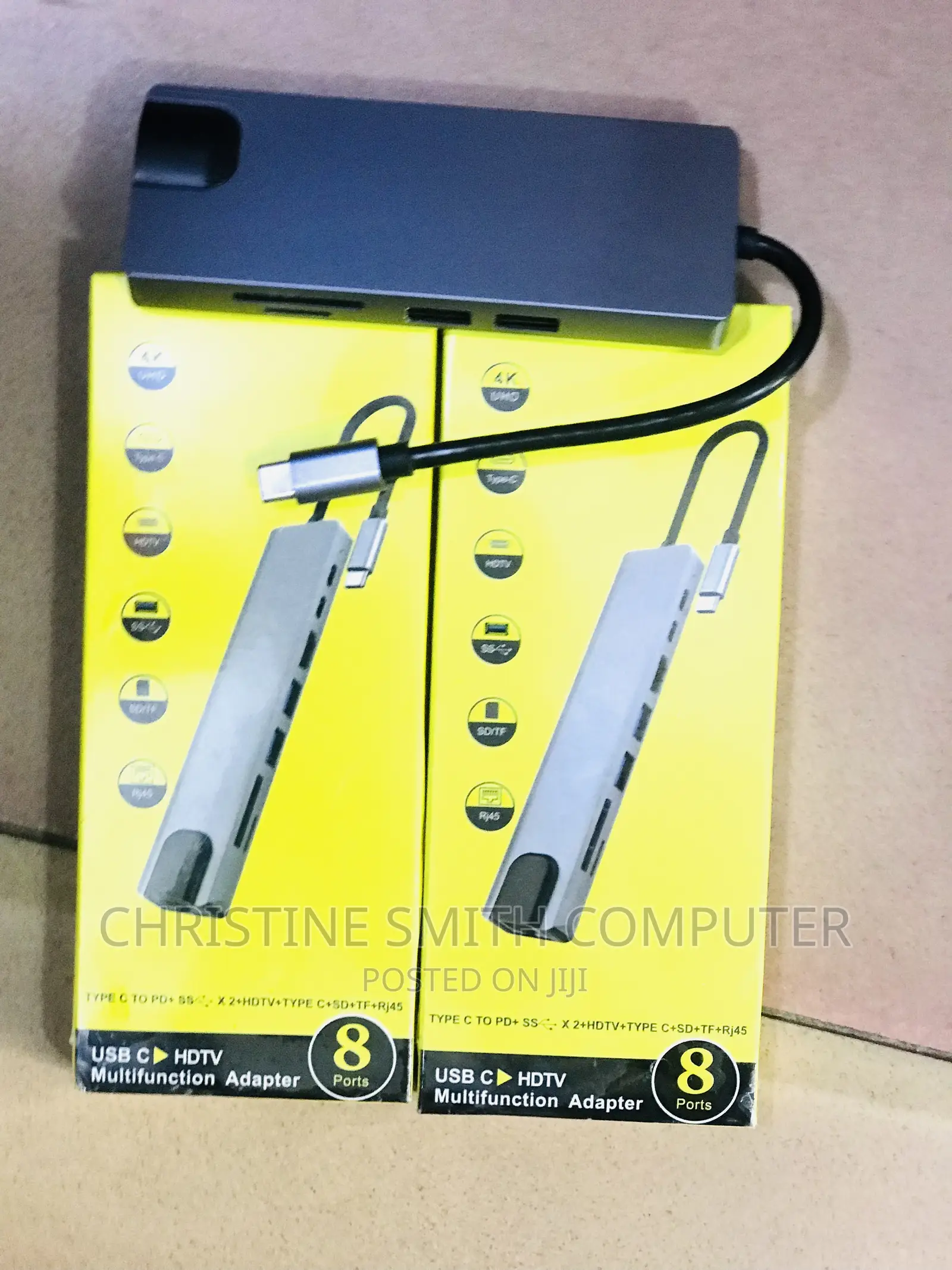 Type C 8 in 1 Adapter