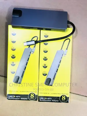 Type C 8 in 1 Adapter