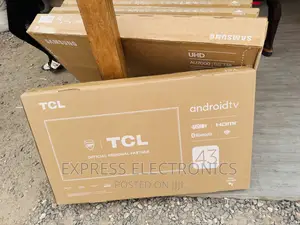 Smart Sleek Android TCL 43”S5000 Tv Glossy Led
