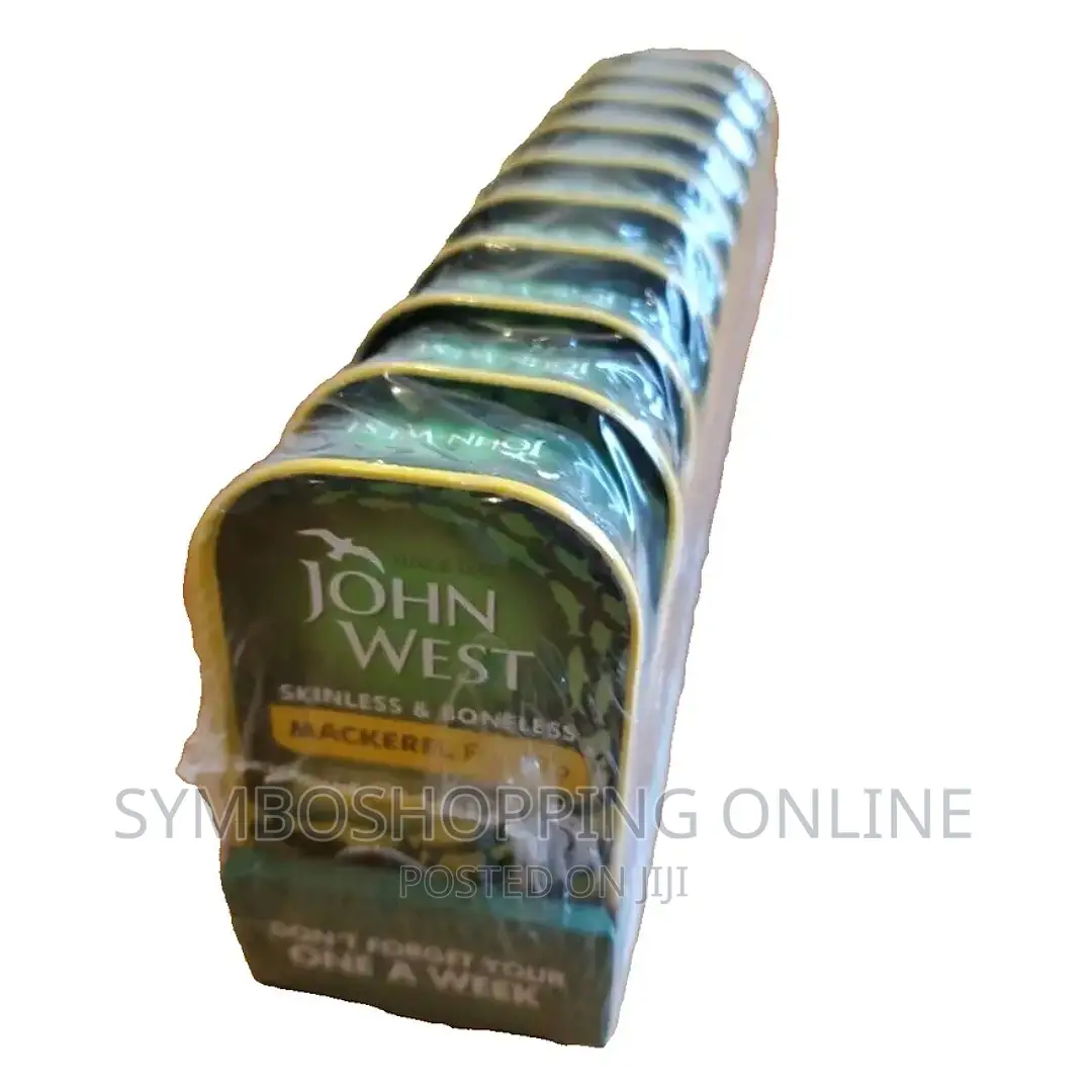 John West Mackerel Fillets in Sunflower Oil 125g (10 PACK)