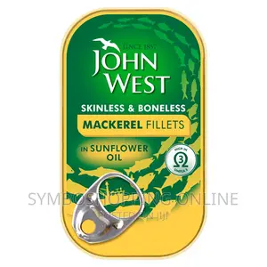 John West Mackerel Fillets in Sunflower Oil 125g (10 PACK)