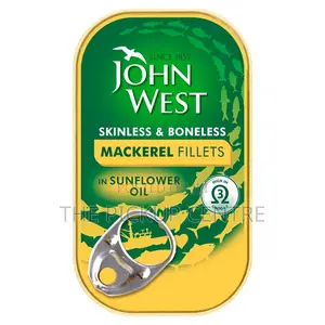 John West Mackerel Fillets in Sunflower Oil 125g (10 PACK)