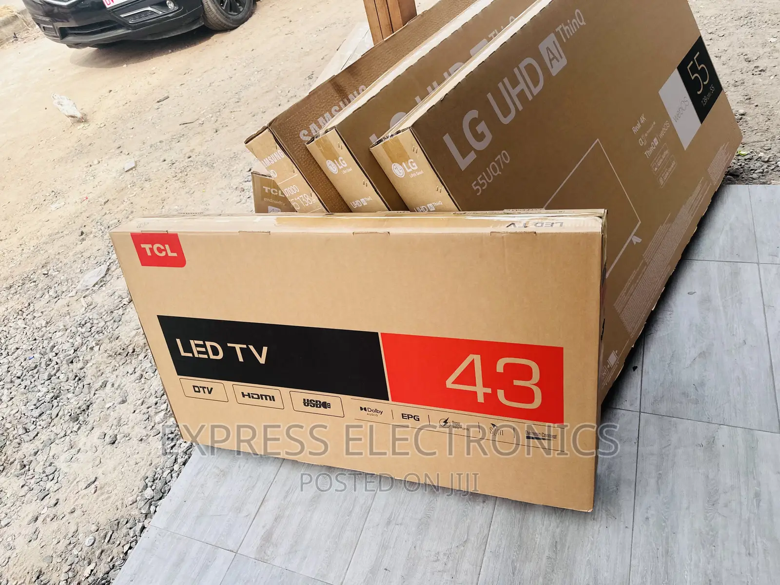 Best and Authentic New Satellite Digital 43”D3200 Tv TCL