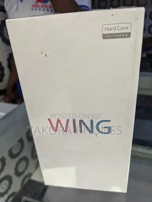 New LG Wing 5G 256 GB Black