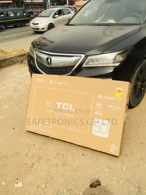 Smart Black Electric 50 Inches Glossy LED TCL P635 HDR Tv
