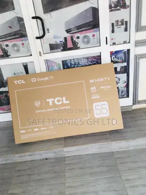 HDR Black Electric Glossy LED TCL P635 55 Inches Tv