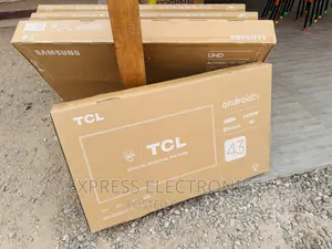 Glossy Smart UHD Android  TCL 43”P635 Tv 