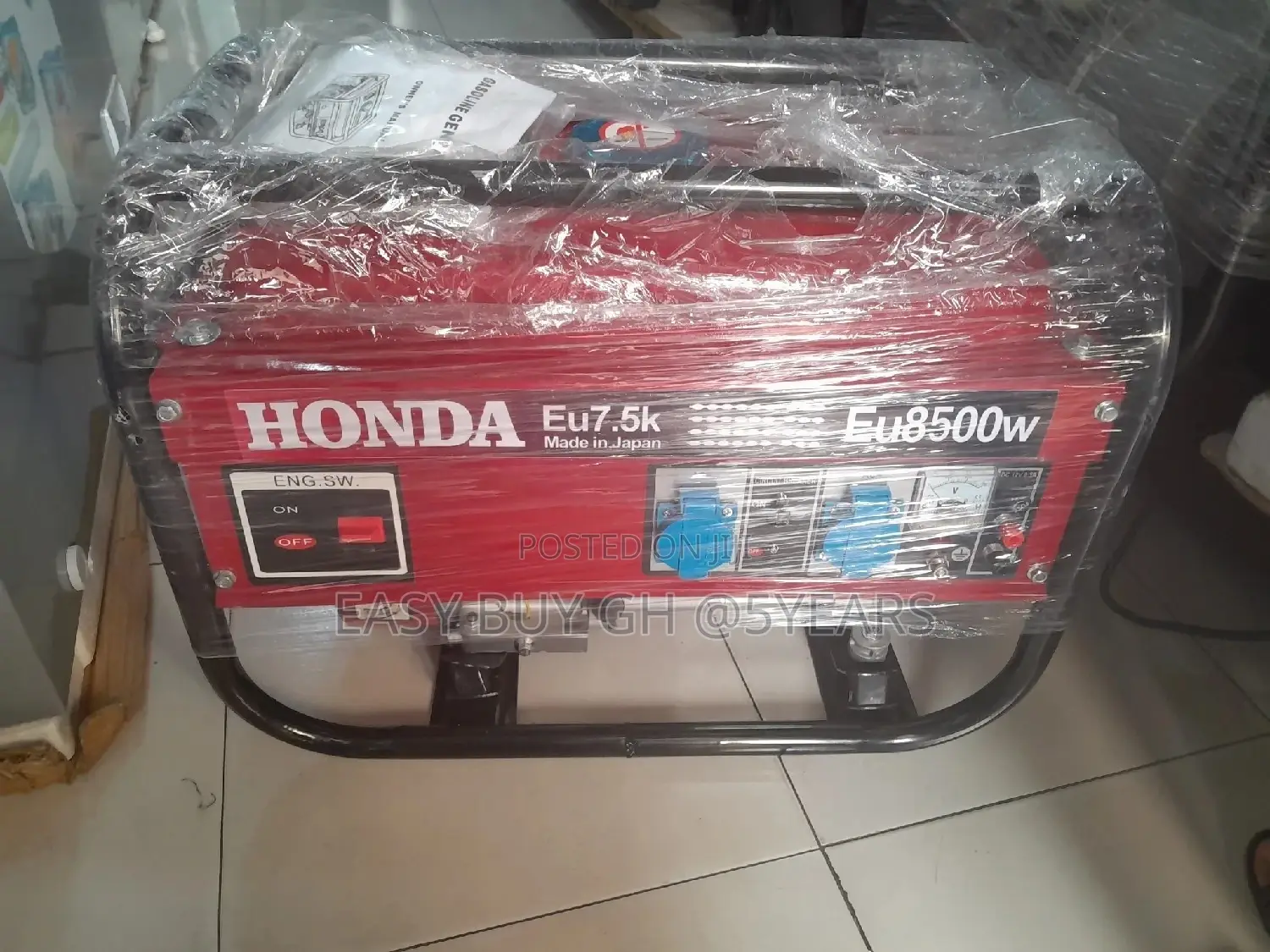 Honda Generator 7.5kva Generator