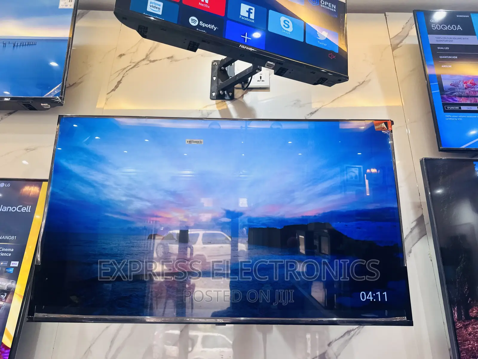Durable Extremely FHD Satellite 32”D54000 Tv TCL