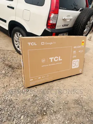TCL Sleek New UHD Smart Android 50”P635 Tv 