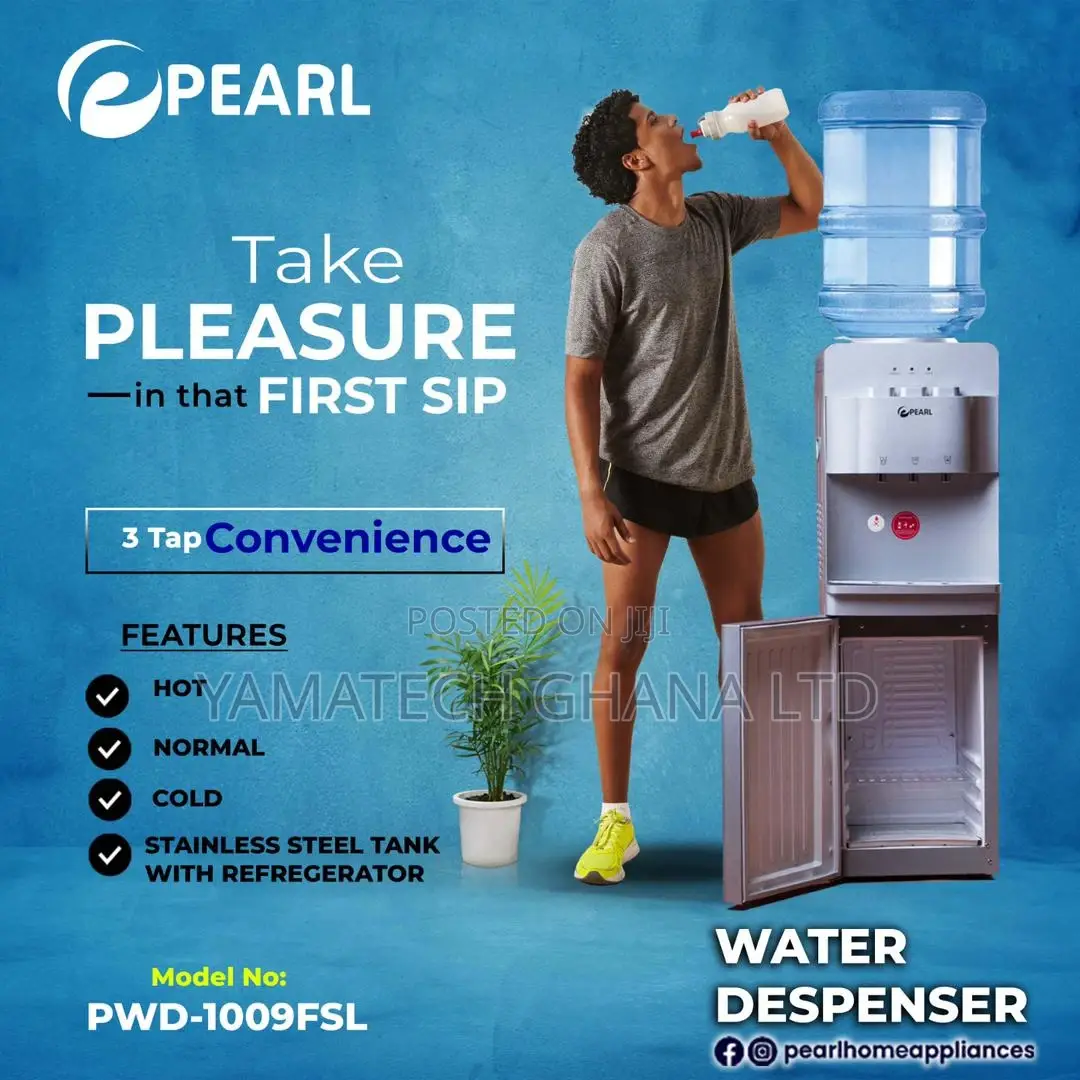 Water Dispenser With Inbuilt Fridge
