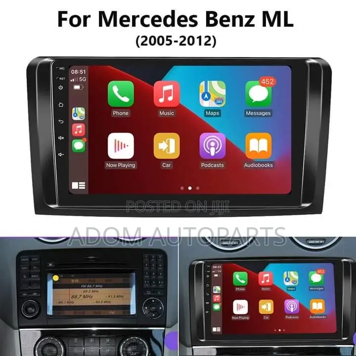 Mercedes Benz ML Android Tape 2005-2012