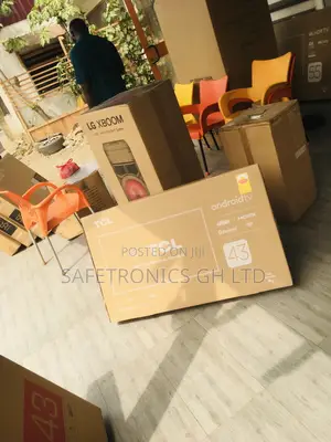 43 Inches Glossy LED Smart Black Electric TCL P635 Tv