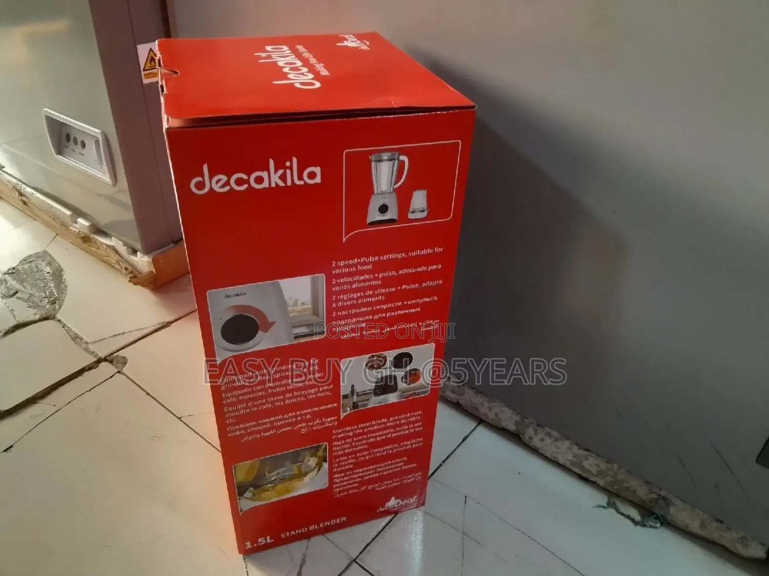 1.5L Blender Decakila
