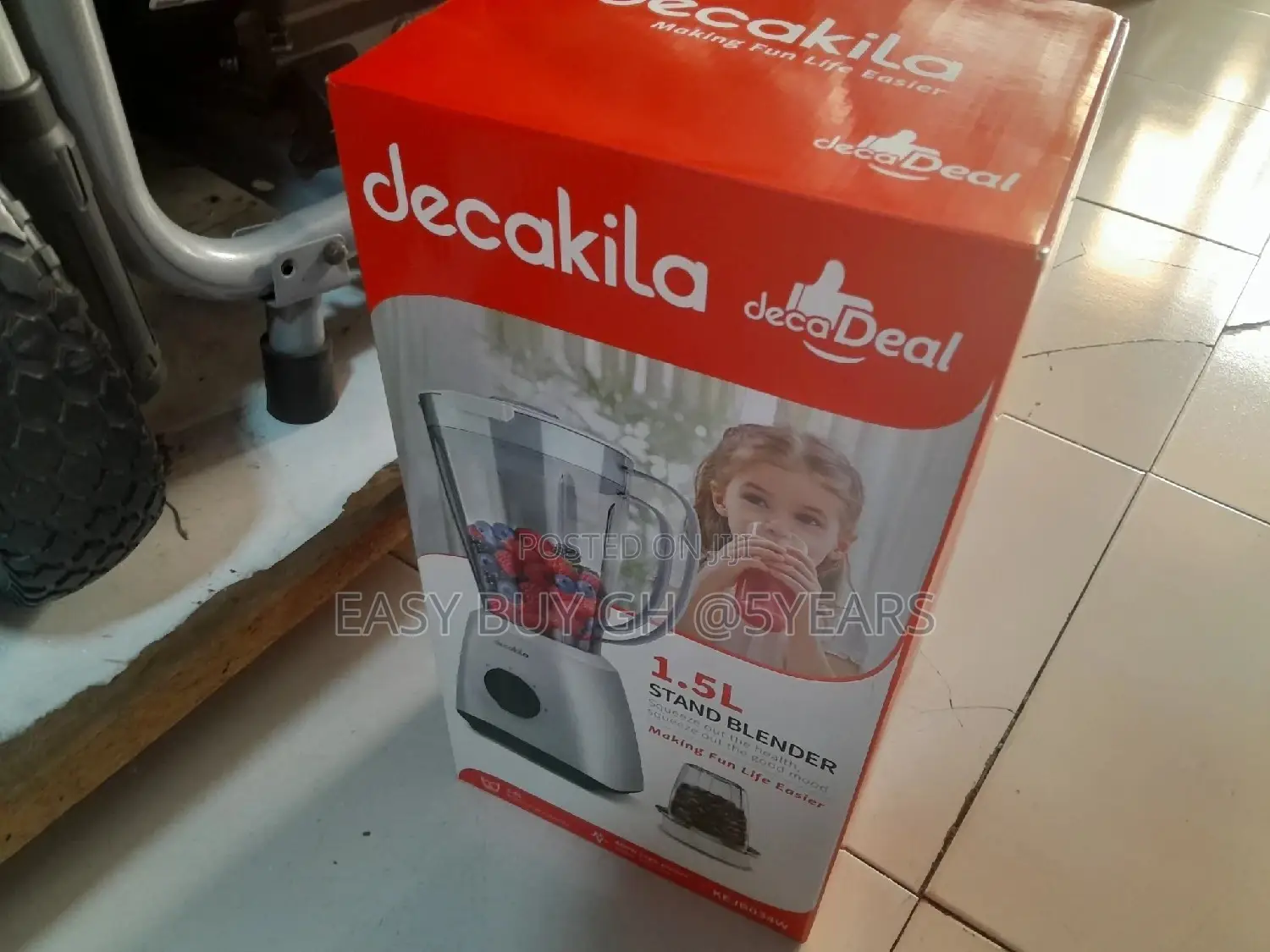 Decakila Electric Stand Blender 1.5L