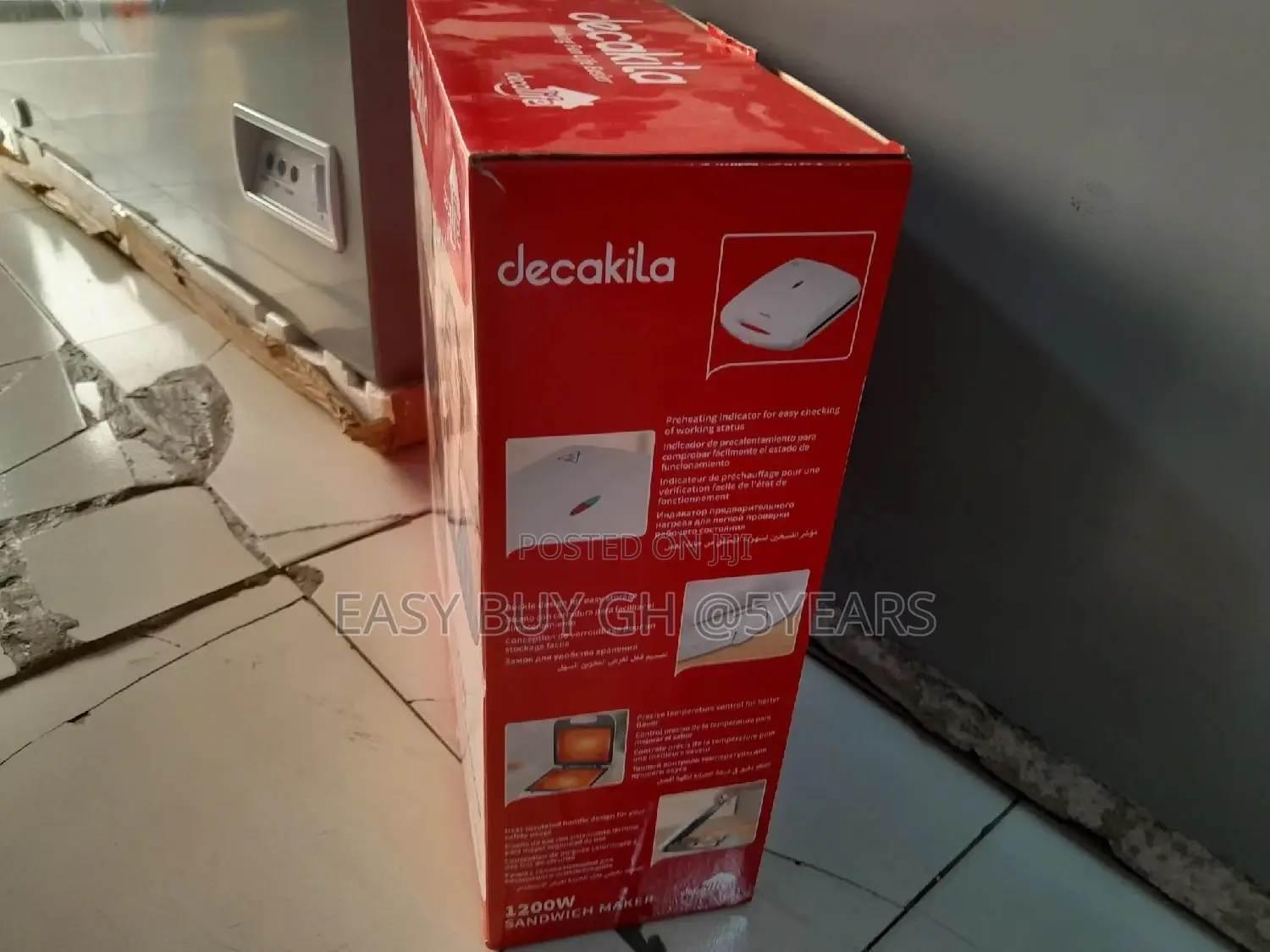 1200w Sandwich Maker Decakila Sandwich Maker