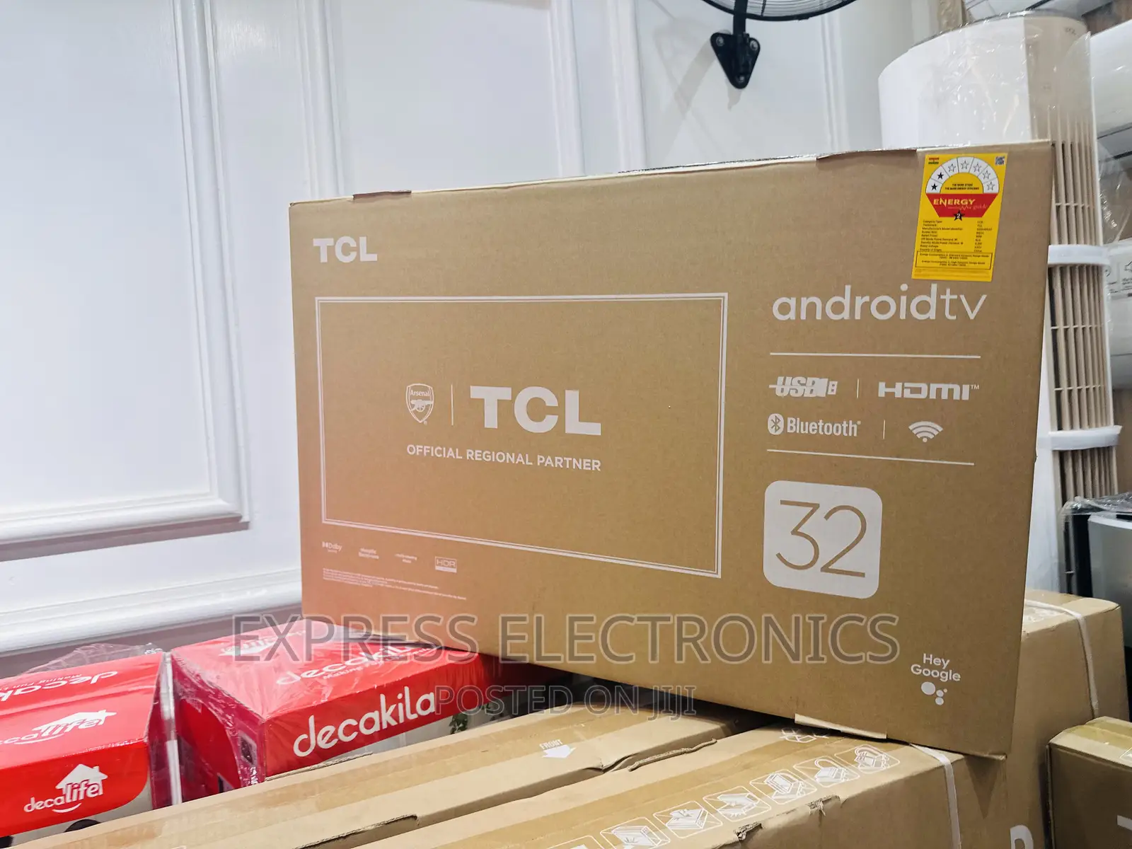 Sleek Slim FHD TCL 32”S54000 