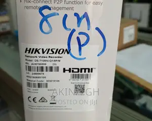 Hikvision 8ch Poe NVR Ds-7108ni-Q1/8p/M
