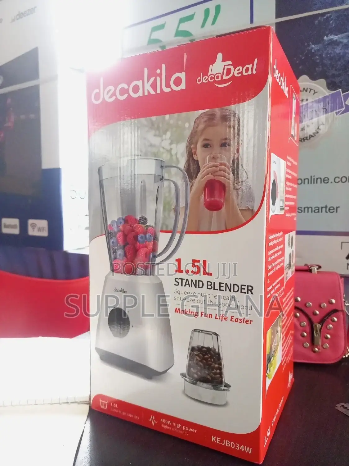 Stylish Brand New 1.5liters Decakila Blender
