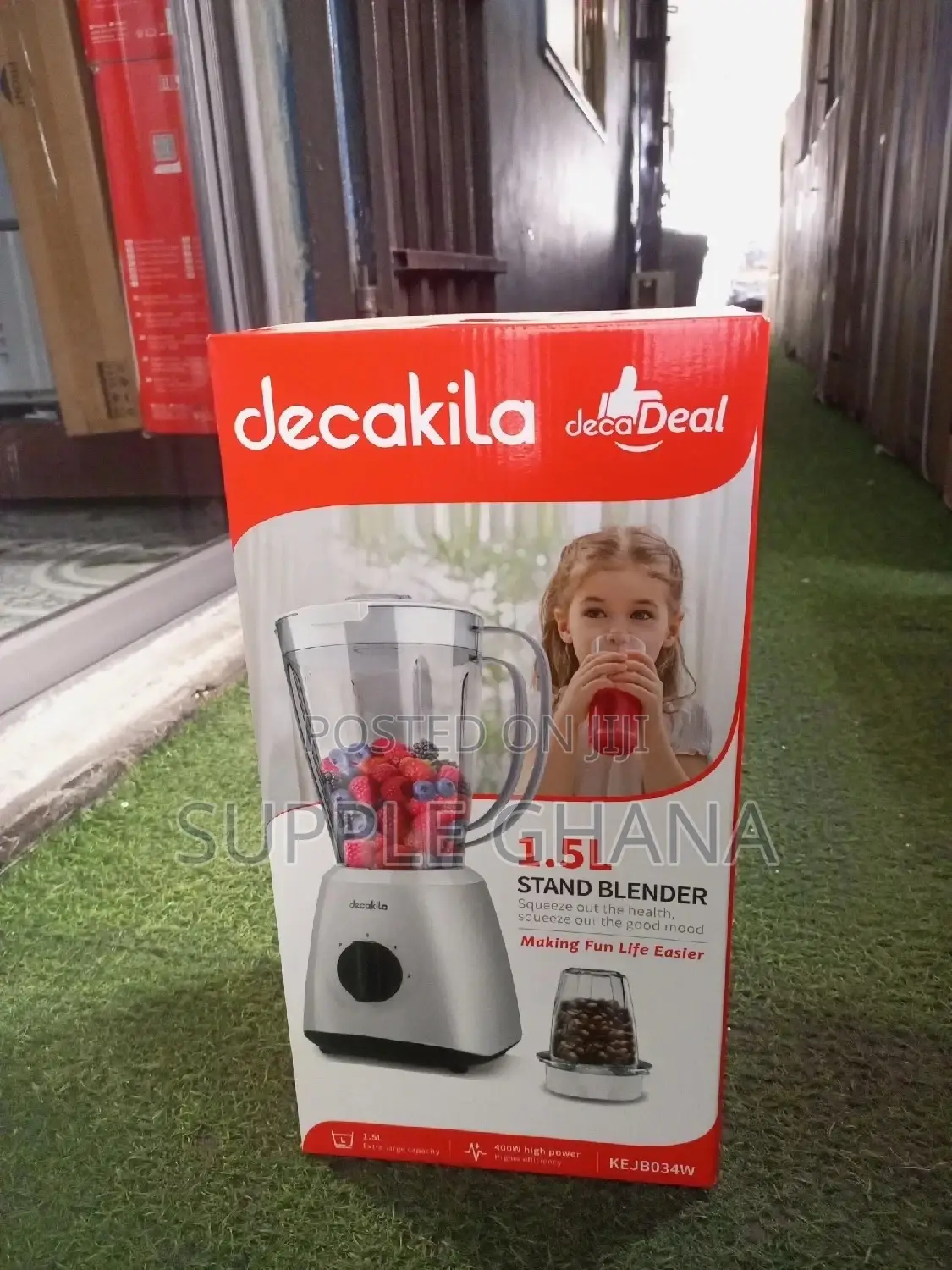 Decakila Brand New 1.5liters Stand Blender