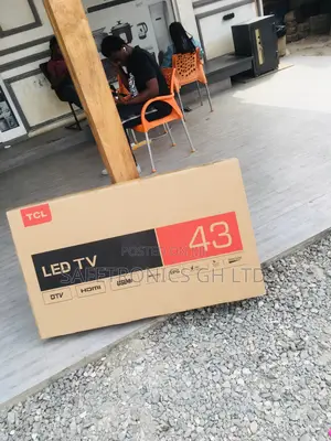 TCL Black 43 Inches Glossy LED D3200 Electric Full HD HDR Tv