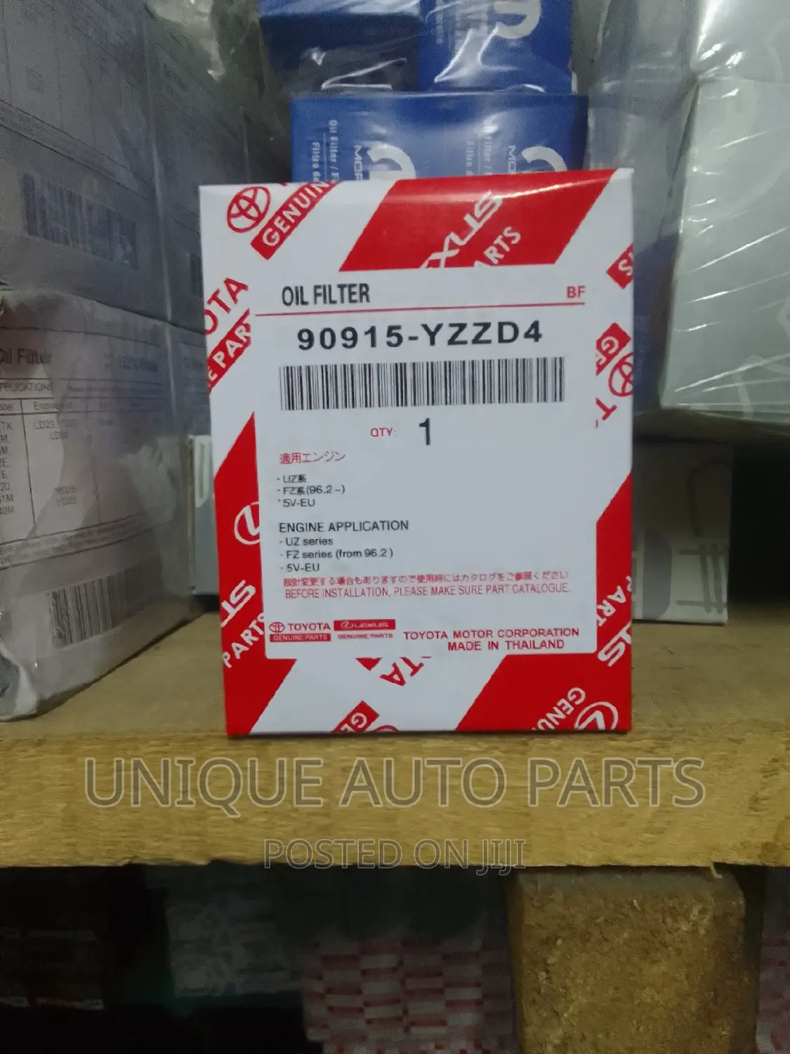 Toyota 90915-Yzzd4 Oil Filter