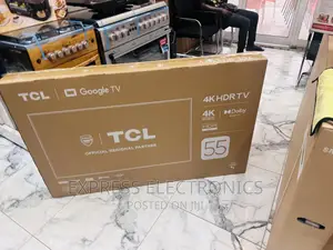 New Models Uhd And4k Smart TCL 55”P635 Tv