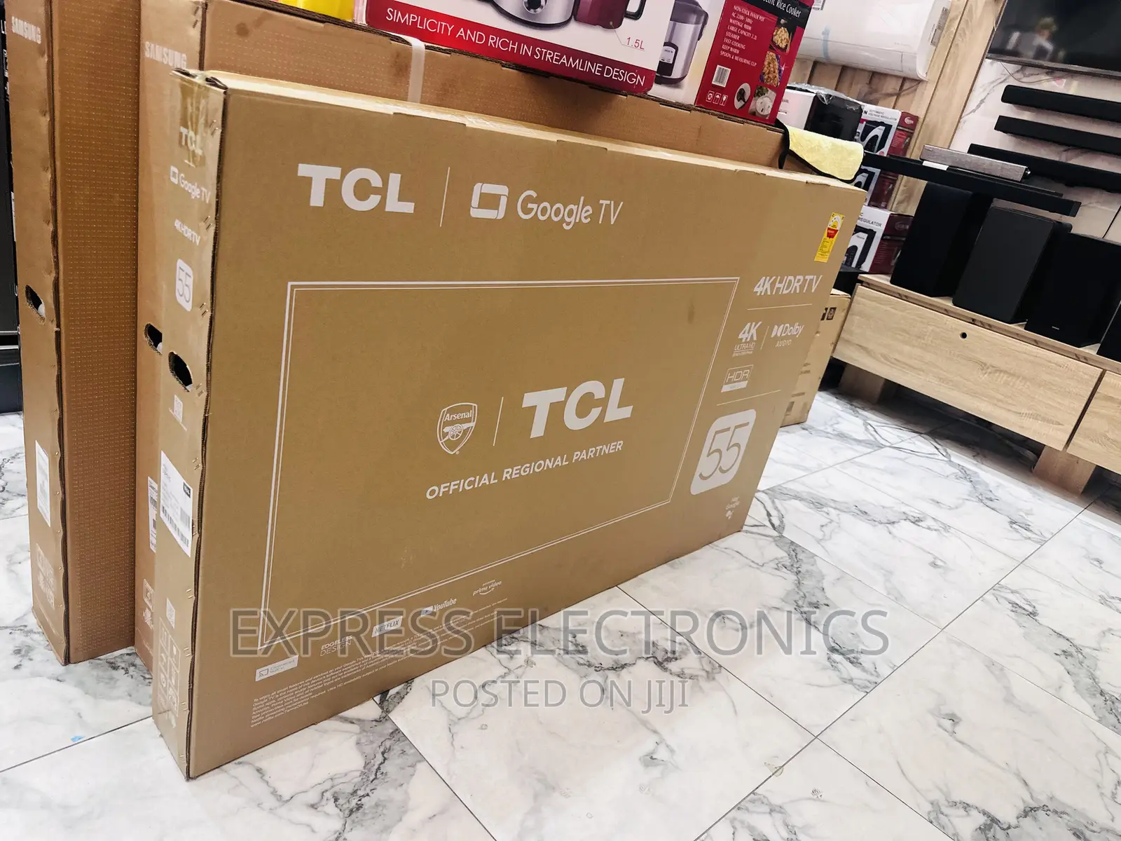 Call and Purchase for TCL UHD Smart Glossy 55”P735