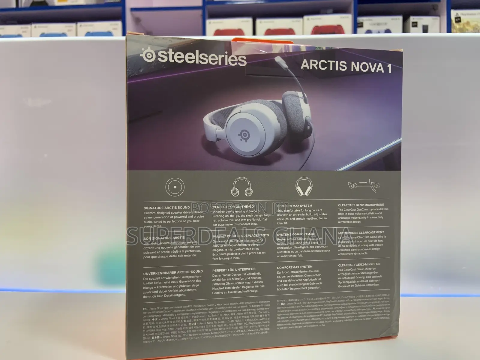 Steelseries Arctic’S Nova 1 Headset