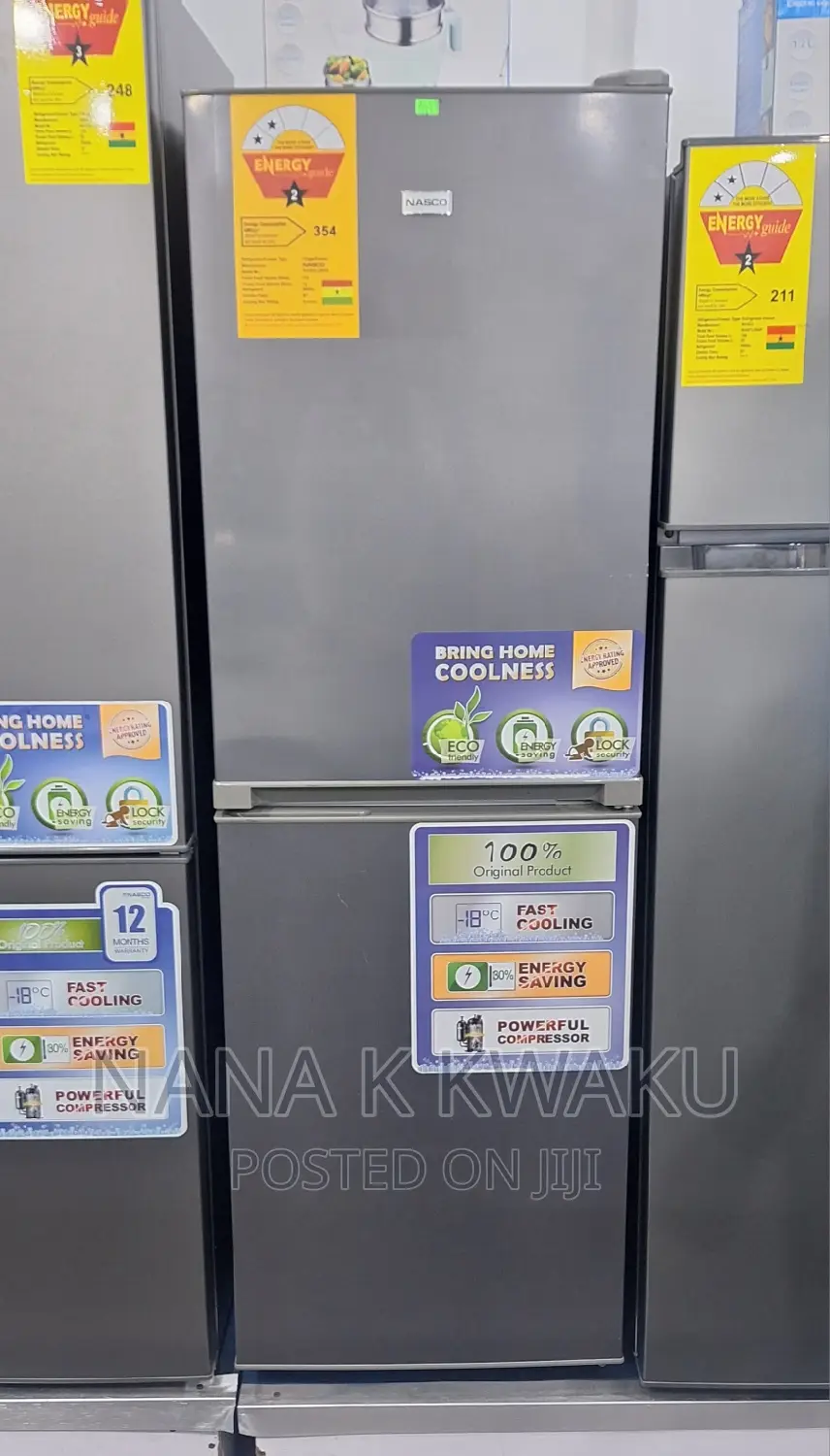 Original Nasco_nasd2-26 Double Door Fridge_bottom Freezer