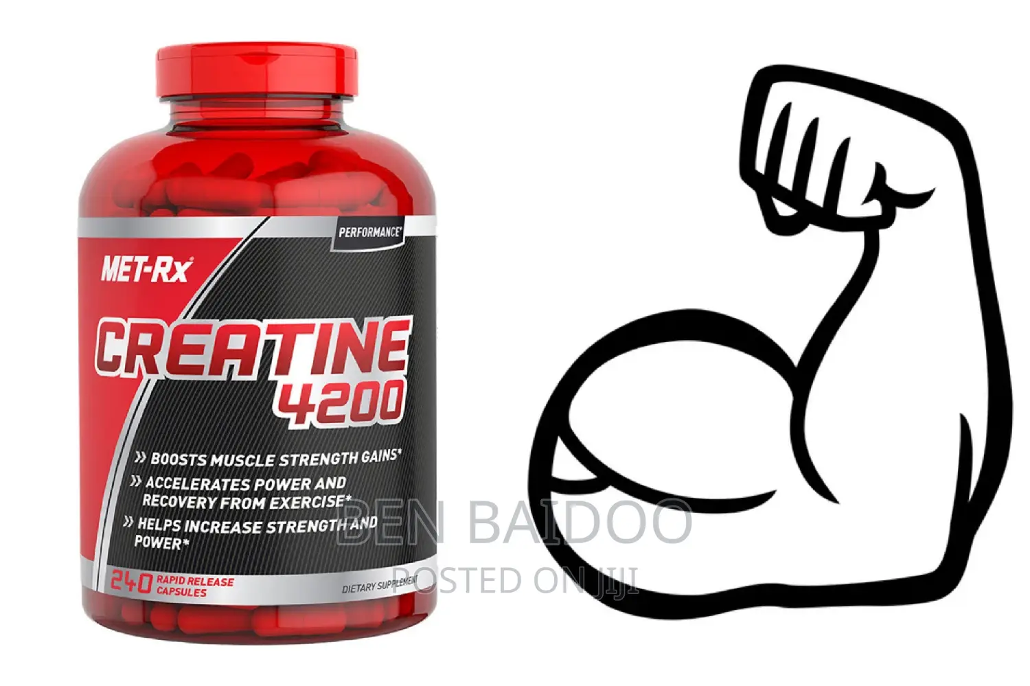 Newly Improved Creatine Formula (240 Caps)