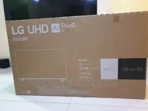 New 55"Lg Uhd/HDR Smart Satellite TV